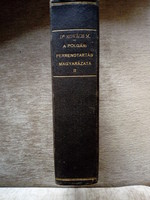 dr. Kovács Marcel: A polgári perrendtartás magyarázata  II.-III. (1927-30)