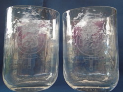 Swedish royal vase pair Costa Boda Swedish handcrafted glass vases, marked with a unique rarity