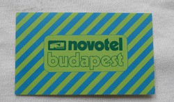 Retro matrica Hotel Novotel Budapest
