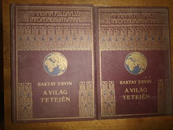 Baktay ervin - the top of the world. Library of the Hungarian Geographical Society.