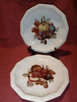2 db Rosenthal tányér. (Modell von Ph. Rosenthal), MARIA sorozat