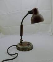 Asztali lámpa az 1930-as évekből, eredeti festés
