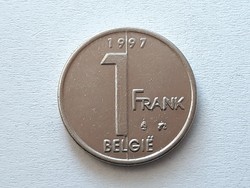 1 Franc 1997 érme - Belga 1 franc 1997 külföldi pénzérme