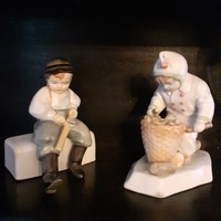 2 pcs. Zolnay porcelain figurine for sale
