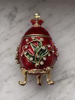 Csodás Fabergé tojás jelzett ritka darab
