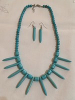 He made turquoise jewelry.