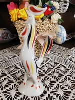 Raven house porcelain rooster