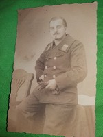 Antik  I. VH. Haditengerészet katona fotó képeslap képeslap méret a képek szerint