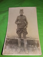 Antik  I . VH. Monarchia tiszt katona fotó képeslap képeslap méret a képek szerint