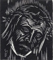 1F863 gy. Béla Szabó: Christ Suffering 1946