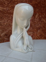 Metzler & ortloff - porcelain madonna- knell 1936 - 20cm