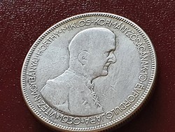 Szép Horthy ezüst 5 Pengő 1930.