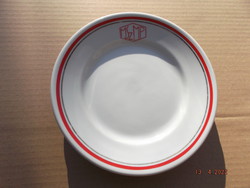 Old plate with inscription mszmp --- 2 ---