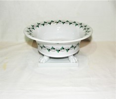 Herend parsley patterned claw pot - 1945s'