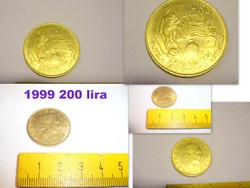 20centesimi 1910-50CENTESIMI 1920-1923 1 lira-1000lira 1998-1999 200lira-Italia -mg-MPL csomagau