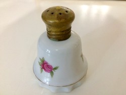 Vintage kis porcelán fűszertartó-szóró