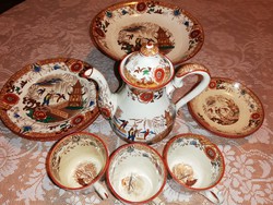 Pieces of antique tea set by Villeroy & boch willerfangen