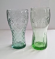 Zöld Coca-Cola pohár 2db darabonként