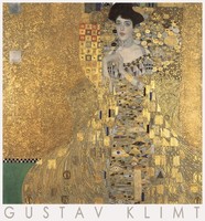 Gustav Klimt Adele Bloch-Bauer 1907 Art Nouveau Art Nouveau Art Poster Golden Lady Woman Portrait
