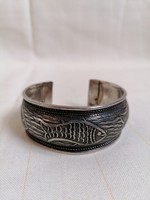 Silver plated handmade bracelet