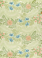 William Morris - Kerti szarkaláb - vakrámás vászon reprint
