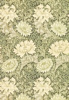 William morris - chrysanthemum - reprinted canvas reprint