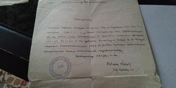 Zalaegerszegi református egyház bizonyítványa  presbiterré választásról -  1926.