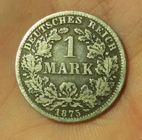 German 1 brand 1875b ag silver!