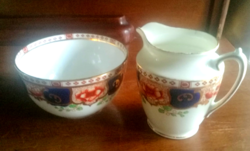 Imari jellegű porcelán cukortartó és tejkiöntő Ginevra180 számára