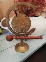 Copper gong lunch invitation