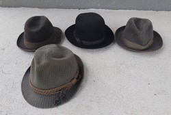 Extra Kalapgyár Budapes kalapok gyűjtemény 4 db Egyben eladó Czechoslovakia  nèmet