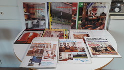 23 db Lakáskultúra folyóirat 1976-2002-ig együtt eladó