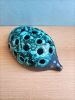 Pond head ceramic ikebana hedgehog