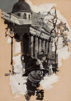 Dean Cornwell, a police officer at Parliament, reprint