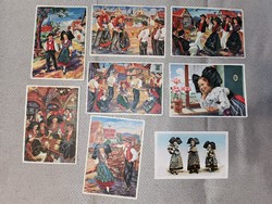Szép francia képeslapok az 50 es évekből