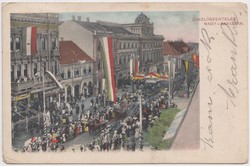 NAGY - KANIZSA - 1906.  Nagy - Kanizsa  Zászlószentelés - Old Postcards - Régi Képeslapok