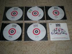 100 hits 60's CD lemez gyűjtemény