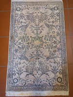 100 x 60 cm kézi csomózású selyem Kasmir szőnyeg eladó