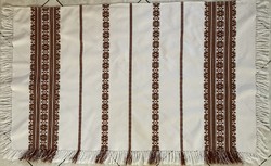 Hevesi woven is a beautiful brown color