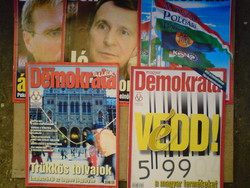 2003 Régi "Demokrata" hetilap (13 db.) JÓ ÁR!!
