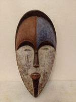 Africa vuvi ethnic group mask antique african congo africká mask 351 drum 31 4649