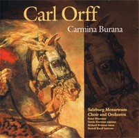 Carl Orff: Carmina Burana CD Salzburg Mozartaeum Vez: Ernst Hinreiner