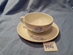 Kőbánya porcelain factory tea cup + saucer