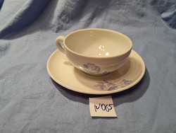 Kőbánya porcelain factory tea cup + saucer