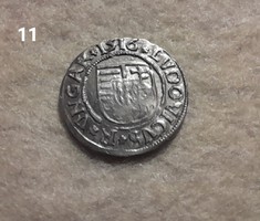II. Ulászló dénár 1516 KG  Ag ezüst