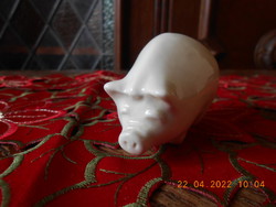 Zsolnay porcelán malac / disznó figura