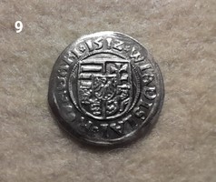 II. Ulászló dénár 1512 KG  /2 Ag ezüst
