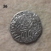 Hunyadi mattress denarius k-p / rosette ag silver