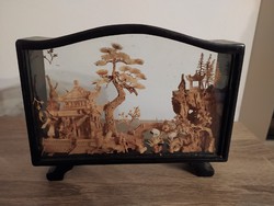 Japán miniatür parafa tájkép