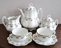 Mz Art Nouveau tea set with 2 cups